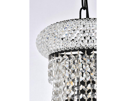 Elegant Pendant Light - Black, L 24" (V1800D24BK-RC)