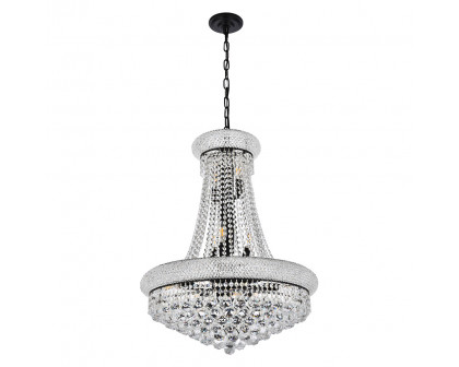 Elegant Pendant Light - Black, L 24" (V1800D24BK-RC)