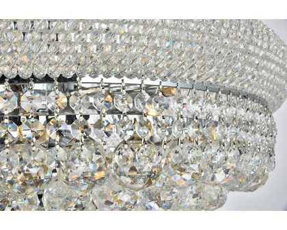 Elegant Pendant Light - Chrome/EC, L 24" (V1800D24C-EC)