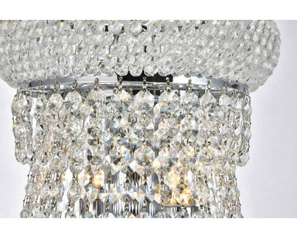 Elegant Pendant Light - Chrome/EC, L 24" (V1800D24C-EC)