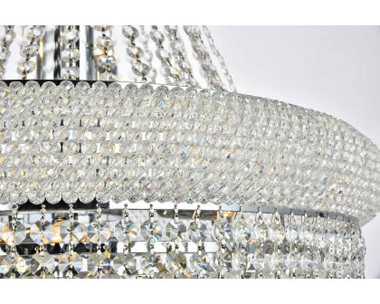 Elegant Pendant Light - Chrome/EC, L 24" (V1800D24C-EC)