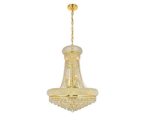 Elegant Pendant Light - Gold, L 24" (V1800D24G-RC)