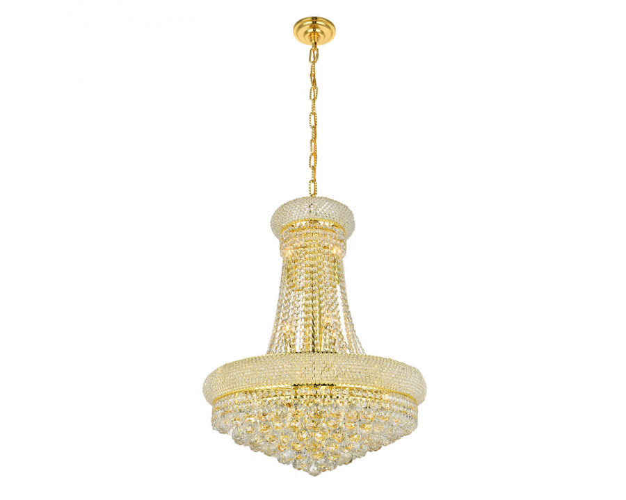 Elegant Pendant Light - Gold, L 24" (V1800D24G-RC)