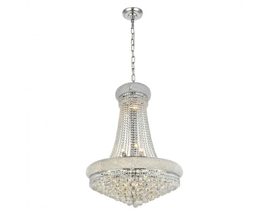 Elegant Pendant Light - Chrome/EC, L 28" (V1800D28C-EC)