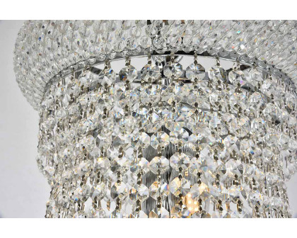 Elegant Pendant Light - Chrome/EC, L 28" (V1800D28C-EC)