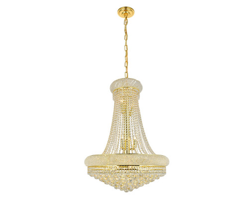 Elegant Pendant Light - Gold, L 28" (V1800D28G-RC)