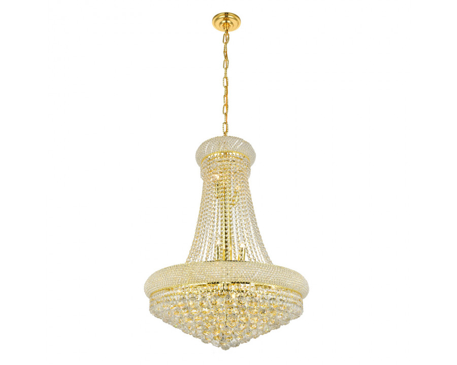 Elegant Pendant Light - Gold, L 28" (V1800D28G-RC)