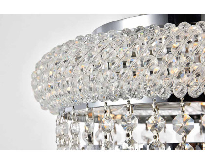 Elegant Flush Mount Light - Chrome, L 10" (V1800F10C-RC)