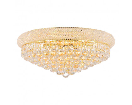 Elegant Flush Mount Light - Gold, L 24" (V1800F24G-RC)