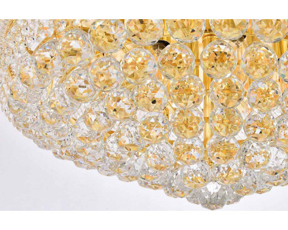 Elegant Flush Mount Light - Gold, L 24" (V1800F24G-RC)