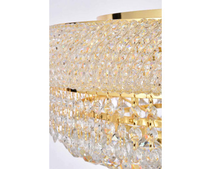 Elegant Flush Mount Light - Gold, L 24" (V1800F24G-RC)