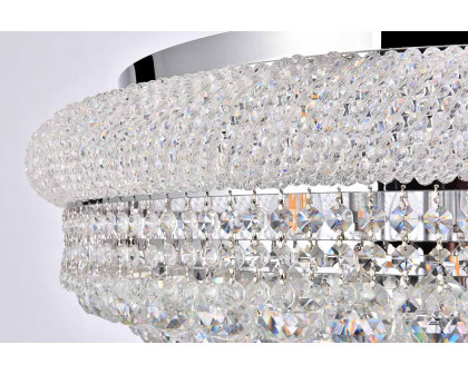 Elegant Flush Mount Light - Chrome, L 28" (V1800F28C-RC)