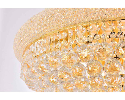 Elegant Flush Mount Light - Gold, L 28" (V1800F28G-RC)