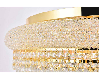 Elegant Flush Mount Light - Gold, L 28" (V1800F28G-RC)