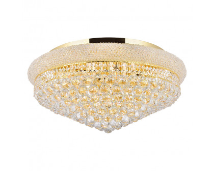 Elegant Flush Mount Light - Gold, L 28" (V1800F28G-RC)