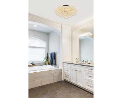 Elegant Flush Mount Light - Gold, L 28" (V1800F28G-RC)