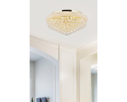 Elegant Flush Mount Light - Gold, L 28" (V1800F28G-RC)