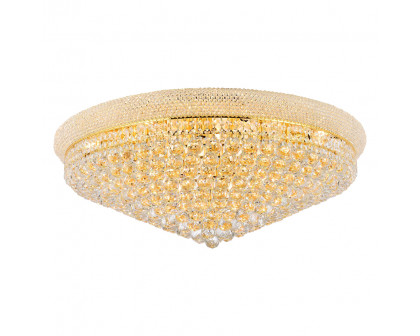 Elegant Flush Mount Light - Gold, L 36" (V1800F36G-RC)