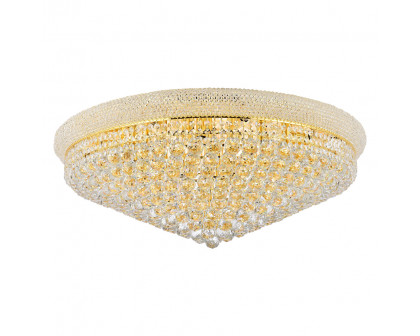 Elegant Flush Mount Light - Gold, L 36" (V1800F36G-RC)