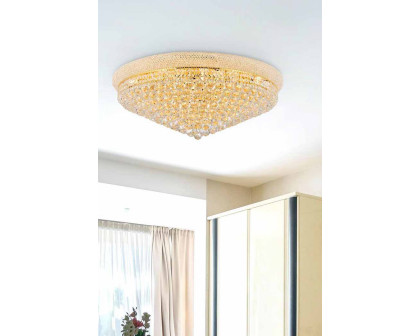 Elegant Flush Mount Light - Gold, L 36" (V1800F36G-RC)