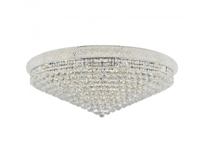 Elegant Flush Mount Light - Chrome, L 42" (V1800F42C-RC)