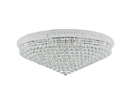 Elegant Flush Mount Light - Chrome, L 42" (V1800F42C-RC)