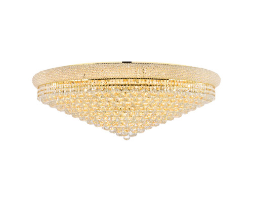 Elegant Flush Mount Light - Gold, L 42" (V1800F42G-RC)