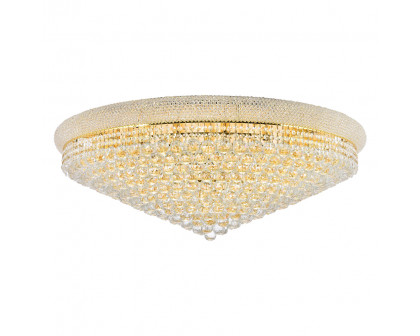 Elegant Flush Mount Light - Gold, L 42" (V1800F42G-RC)