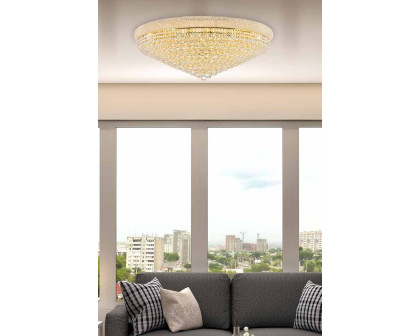 Elegant Flush Mount Light - Gold, L 42" (V1800F42G-RC)