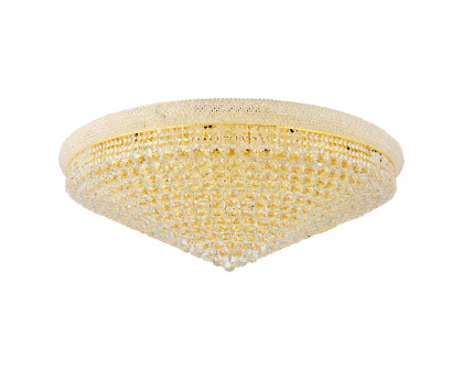 Elegant Flush Mount Light - Gold, L 48" (V1800F48G-RC)