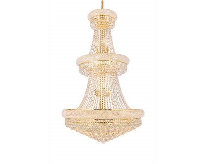 Elegant Chandelier - Gold/EC, L 30" (V1800G30G-EC)