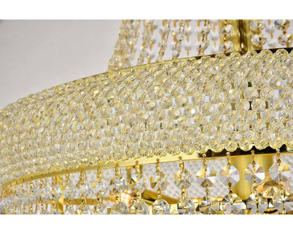 Elegant Chandelier - Gold, L 36" (V1800G36G-RC)