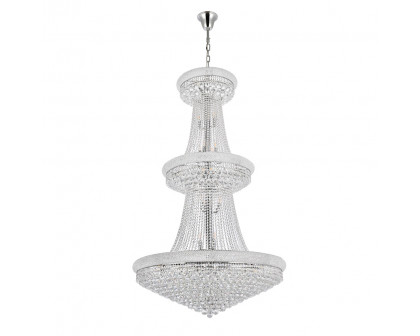 Elegant Chandelier - Chrome, L 42" (V1800G42C-RC)