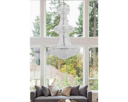 Elegant Chandelier - Chrome, L 42" (V1800G42C-RC)