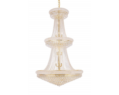 Elegant Chandelier - Gold, L 42" (V1800G42G-RC)