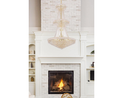 Elegant Chandelier - Gold, L 42" (V1800G42G-RC)