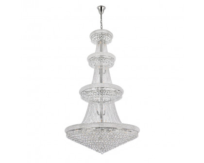 Elegant Chandelier - Chrome, L 48" (V1800G48C-RC)