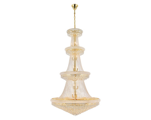 Elegant Chandelier - Gold, L 48" (V1800G48G-RC)