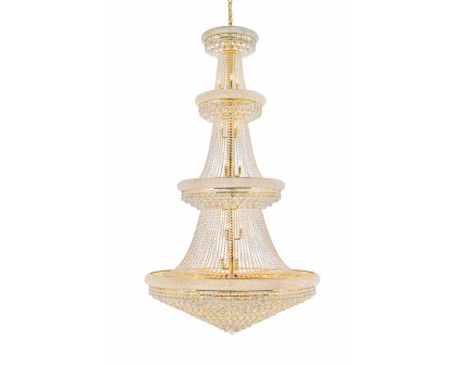 Elegant Chandelier - Gold, L 48" (V1800G48G-RC)