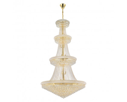 Elegant Chandelier - Gold, L 48" (V1800G48G-RC)