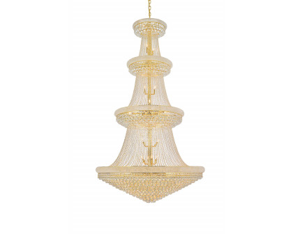 Elegant Chandelier - Gold, L 54" (V1800G54G-RC)