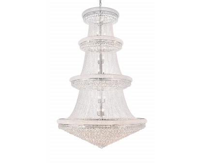 Elegant Chandelier - Chrome, L 62" (V1800G62C-RC)