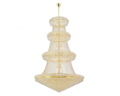 Elegant Chandelier - Gold, L 62" (V1800G62G-RC)