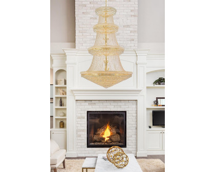 Elegant Chandelier - Gold, L 62" (V1800G62G-RC)