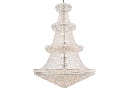 Elegant Chandelier - Chrome, L 72" (V1800G72C-RC)