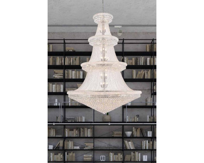 Elegant Chandelier - Chrome, L 72" (V1800G72C-RC)