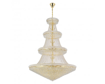 Elegant Chandelier - Gold, L 72" (V1800G72G-RC)