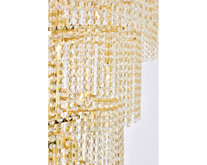 Elegant Pendant Light - Gold/EC, L 30" (V1800SR30G-EC)