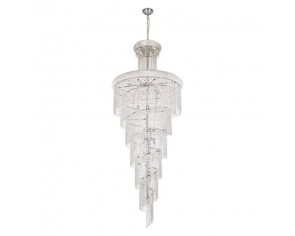 Elegant Pendant Light - Chrome, L 36" (V1800SR36C-RC)