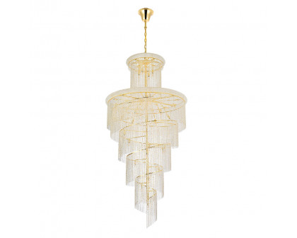 Elegant Pendant Light - Gold, L 48" (V1800SR48G-RC)